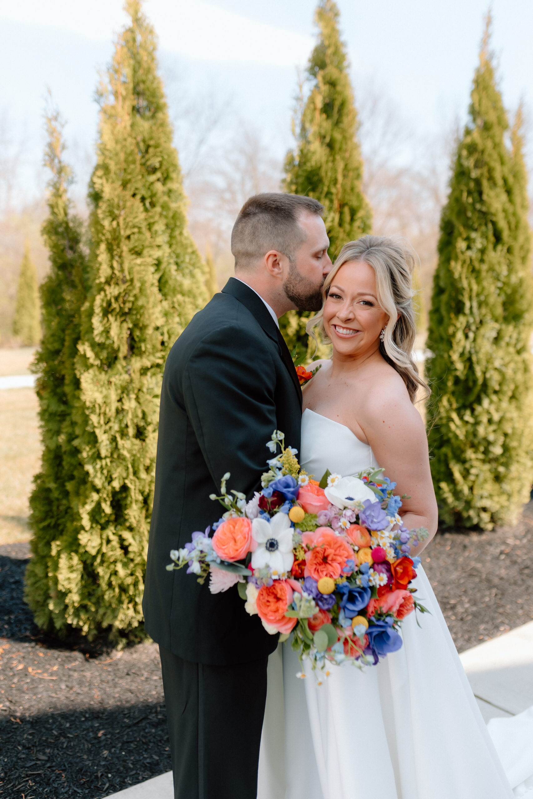 White Willow Meadows Spring Colorful Wedding, Columbus Ohio