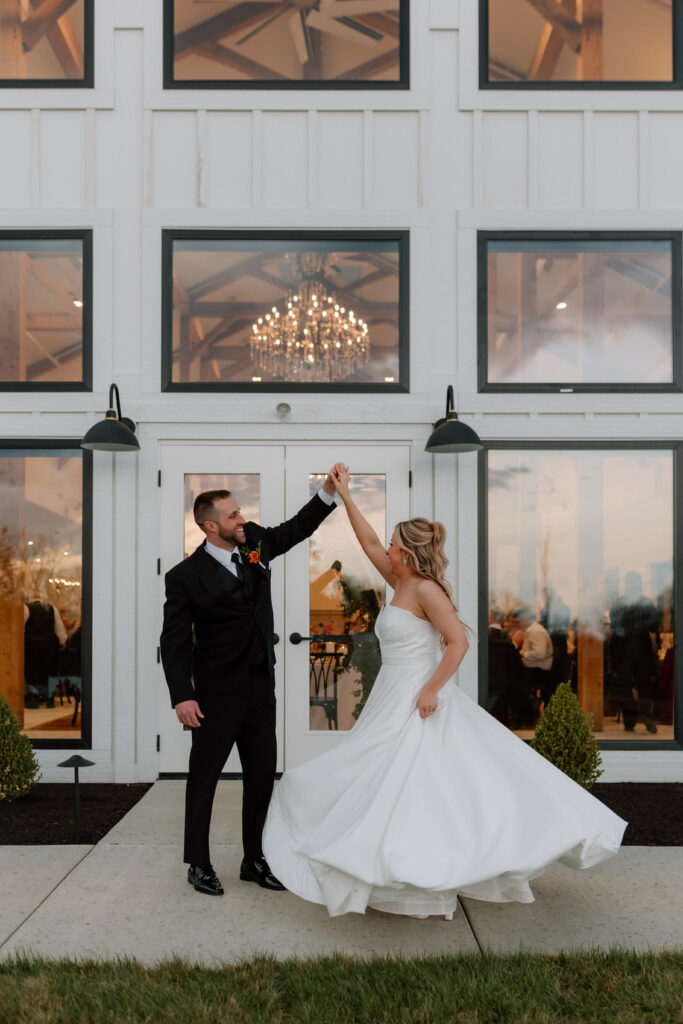 White Willow Meadows Colorful Spring Wedding, Columbus, Ohio. Bridal Portraits