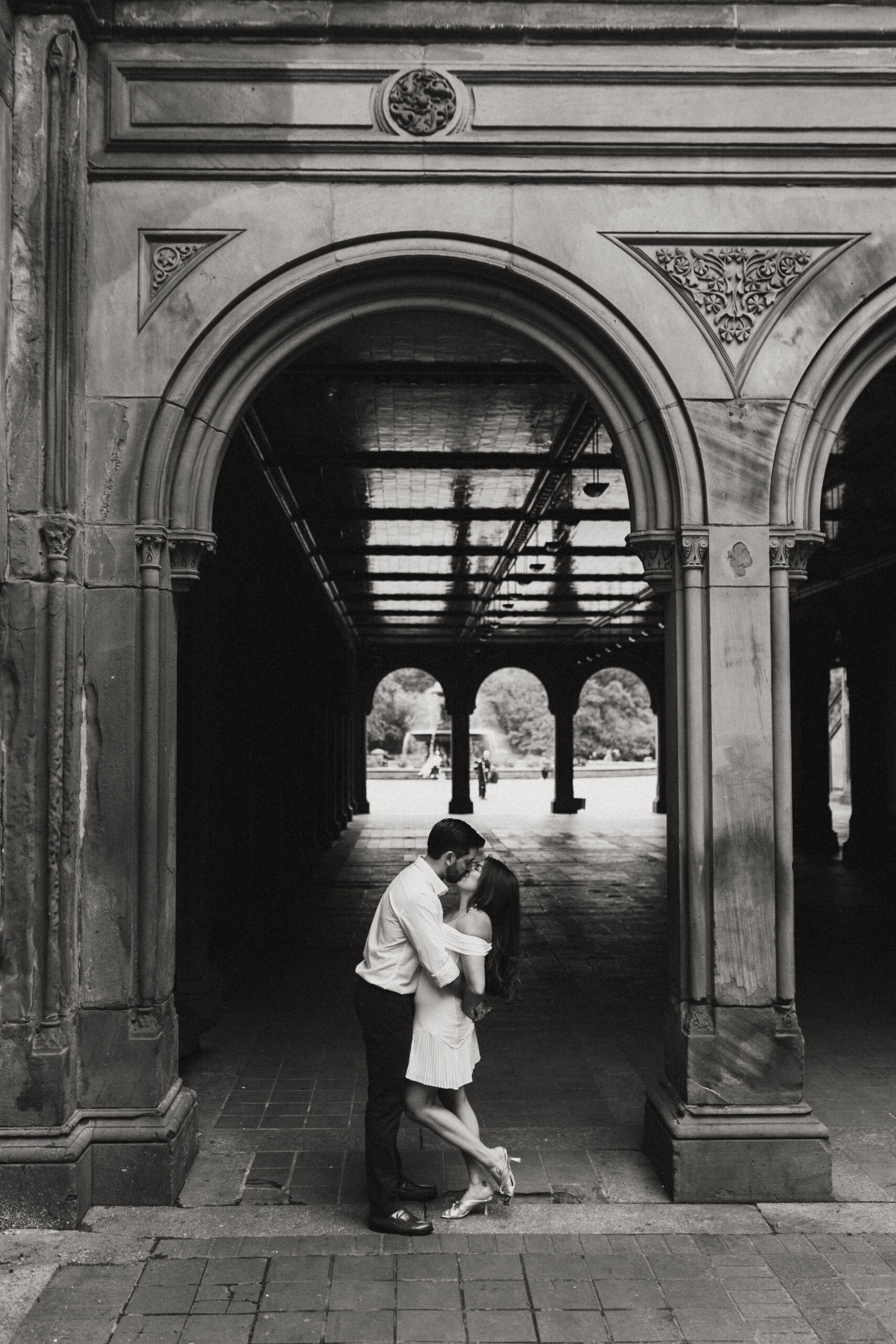 New York Engagement Session in New York City, NY. Central Park Engagement Session. New York Wedding Photographer.