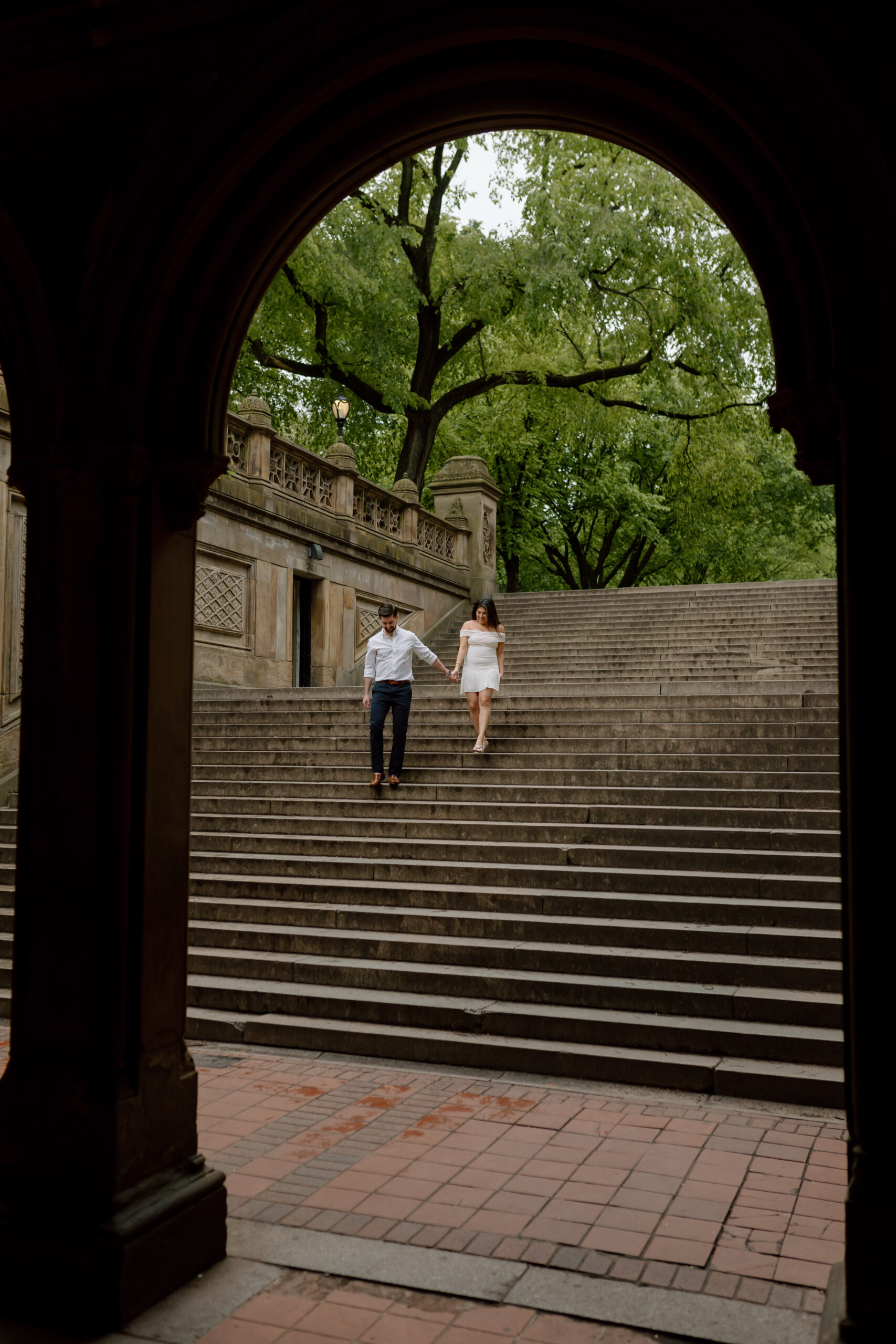 New York Engagement Session in New York City, NY. Central Park Engagement Session. New York Wedding Photographer.