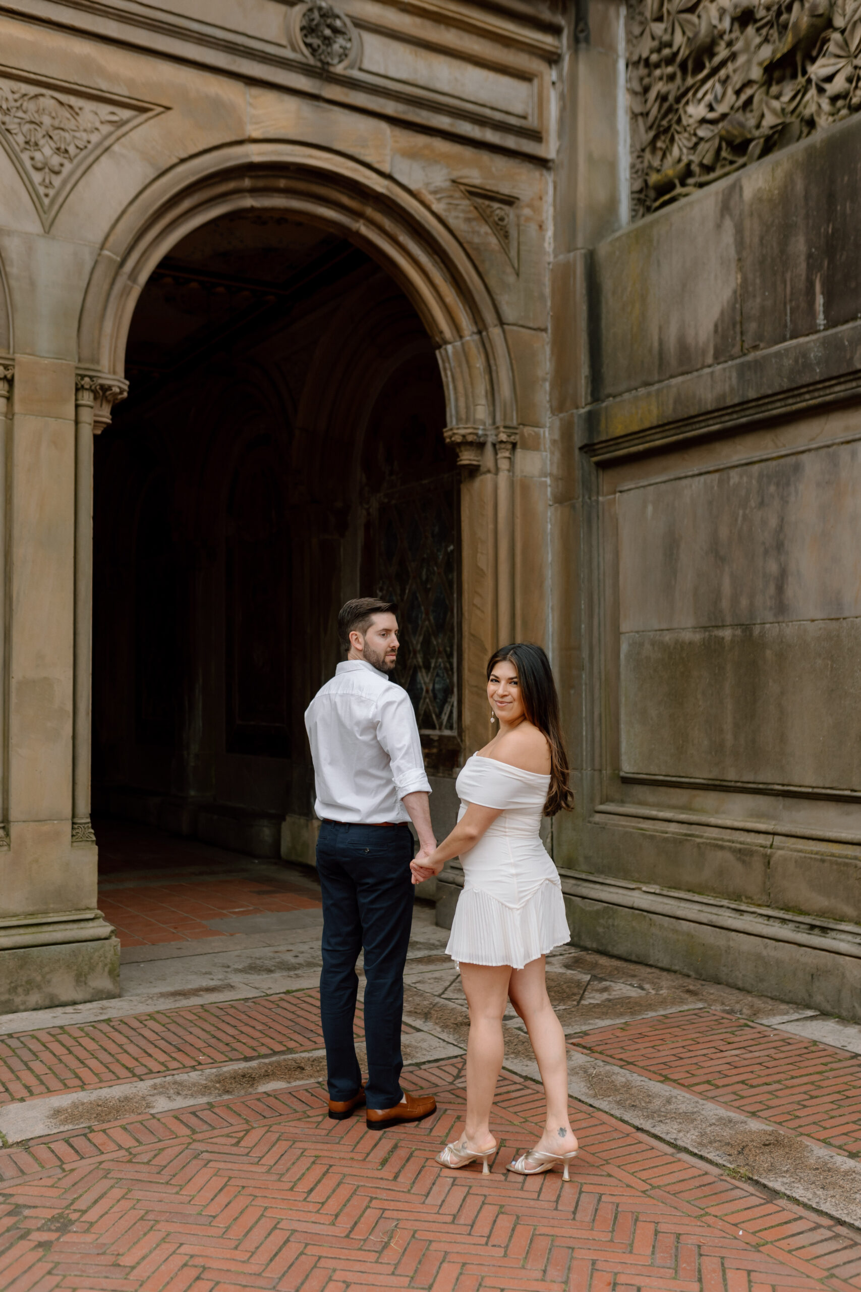 New York Engagement Session in New York City, NY. Central Park Engagement Session. New York Wedding Photographer.