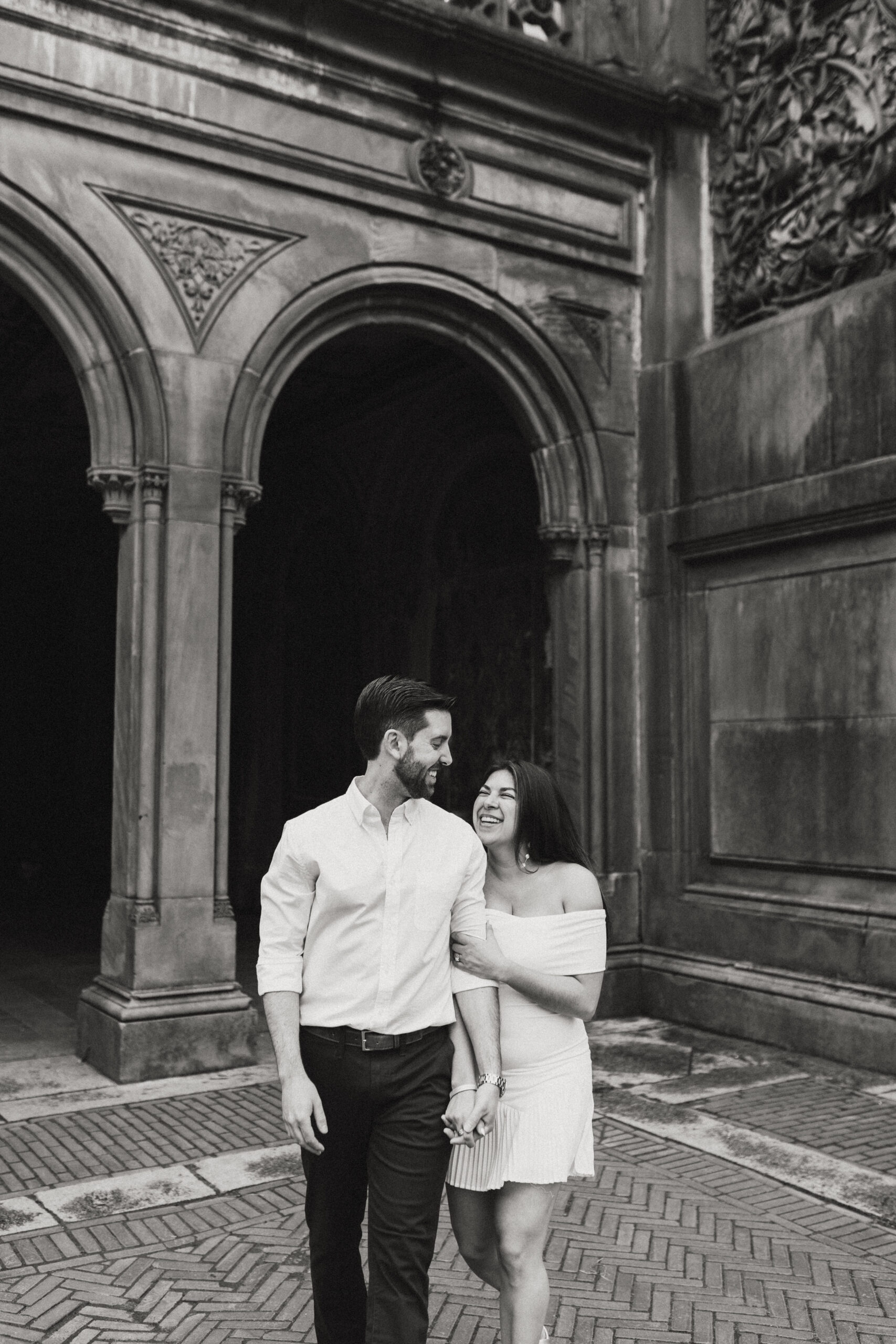 New York Engagement Session in New York City, NY. Central Park Engagement Session. New York Wedding Photographer.