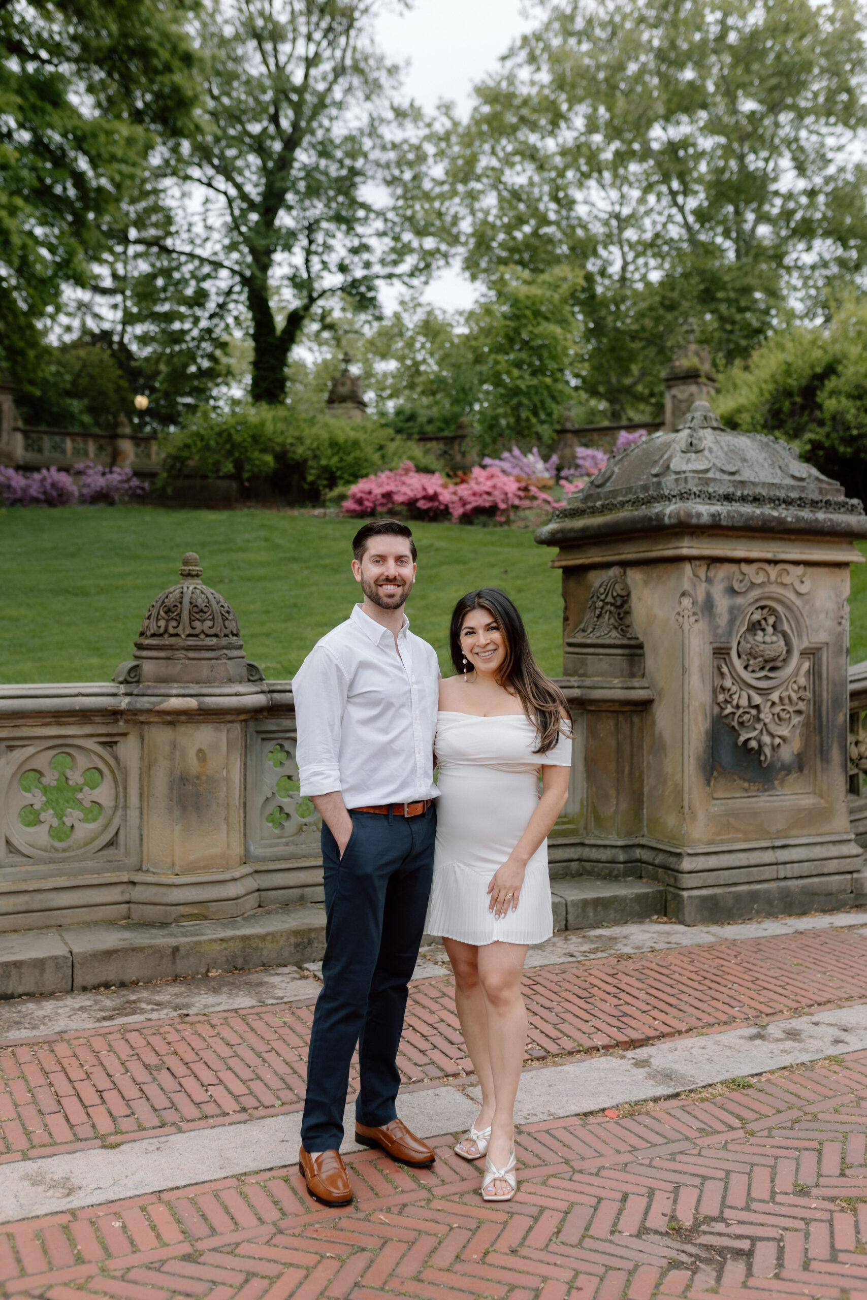 New York Engagement Session in New York City, NY. Central Park Engagement Session. New York Wedding Photographer.