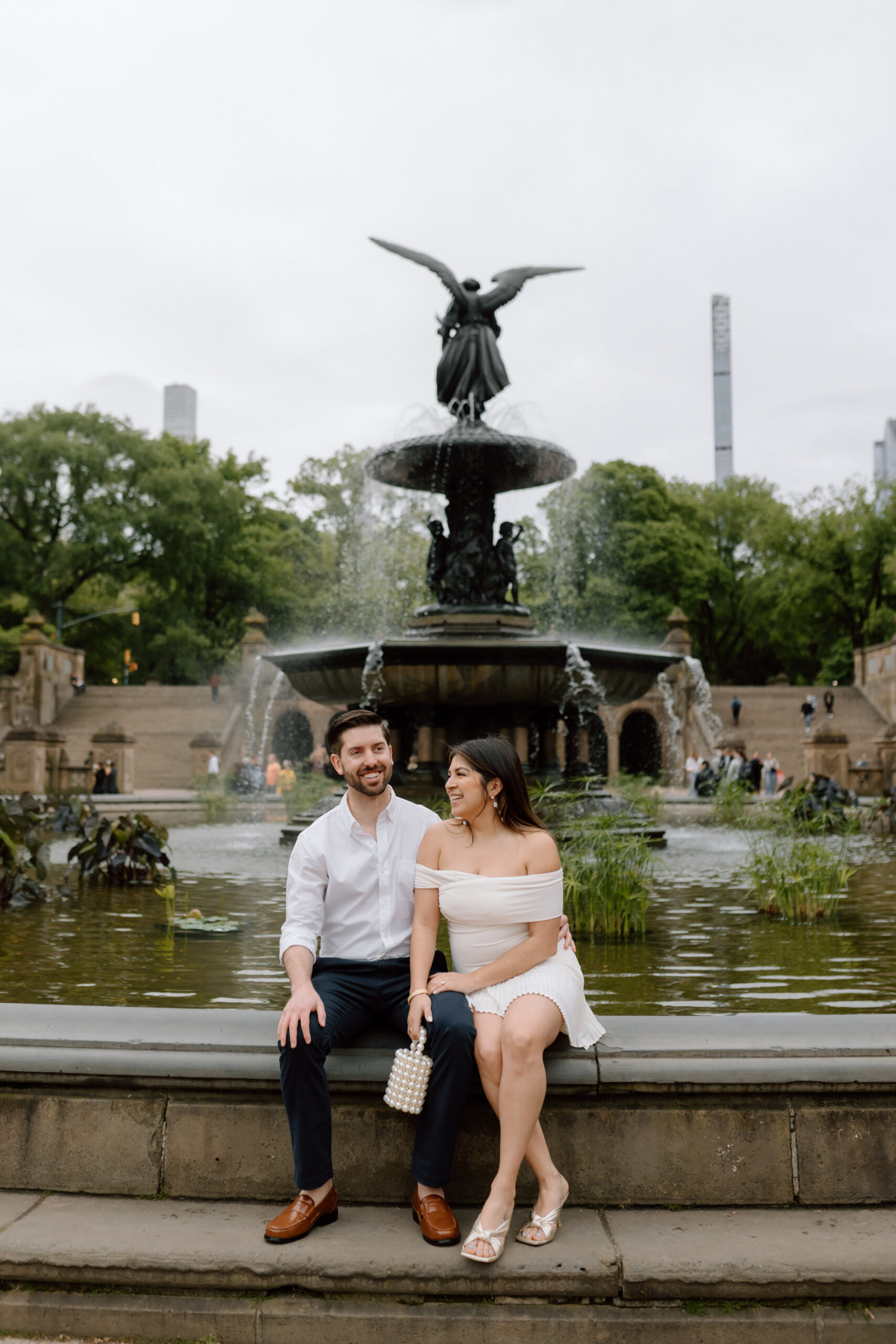 New York Engagement Session in New York City, NY. Central Park Engagement Session. New York Wedding Photographer.