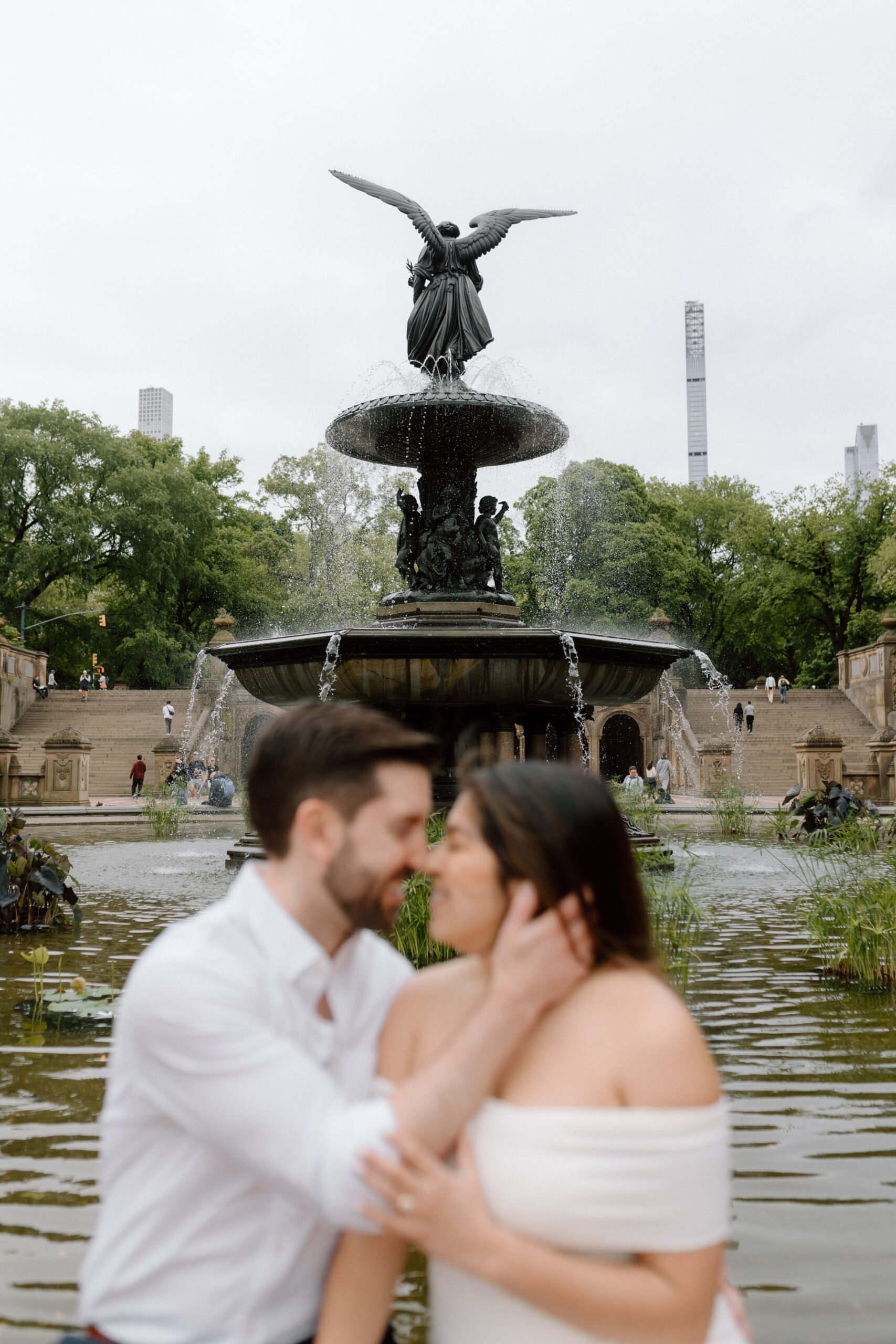 New York Engagement Session in New York City, NY. Central Park Engagement Session. New York Wedding Photographer.