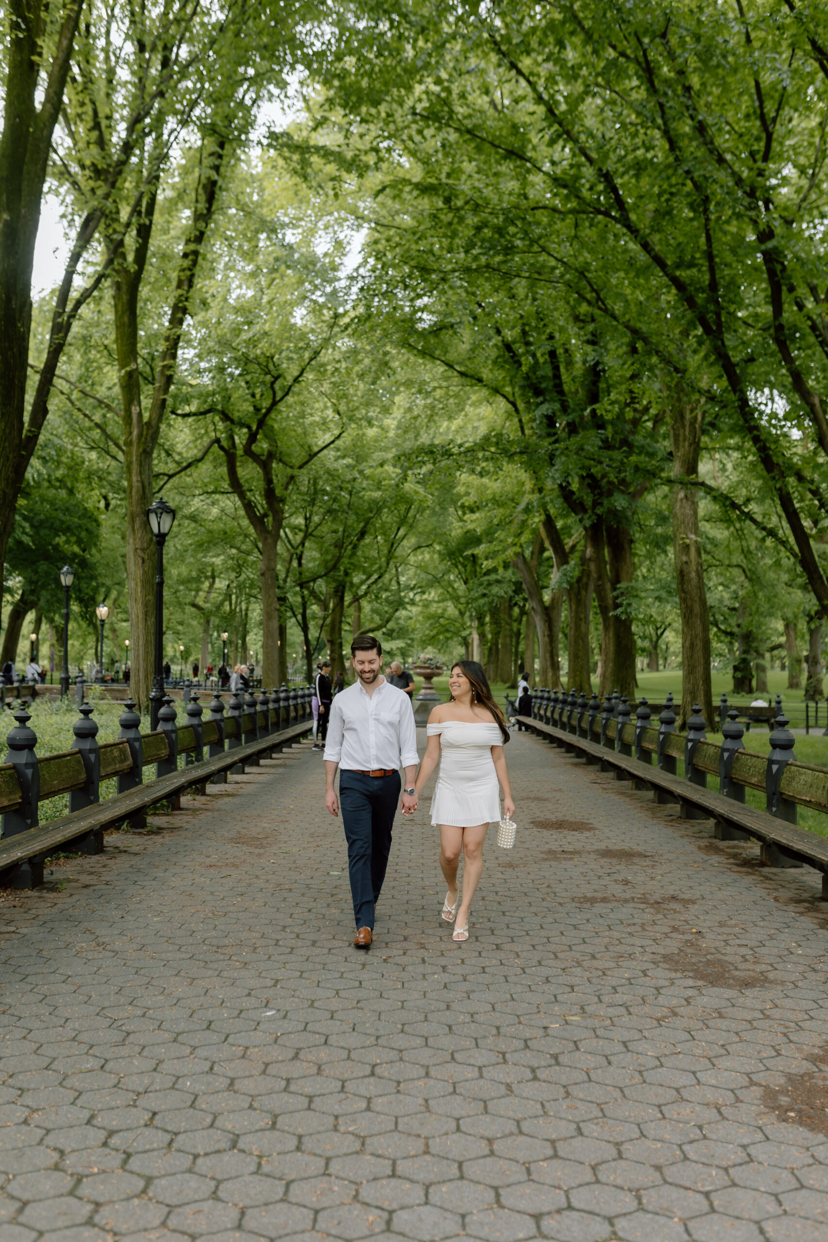 New York Engagement Session in New York City, NY. Central Park Engagement Session. New York Wedding Photographer.