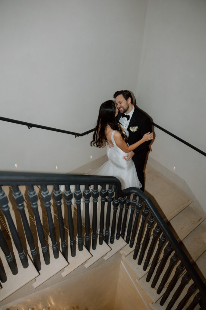 Bride and Groom at the Book Tower Wedding Venue, Detroit Wedding Photography