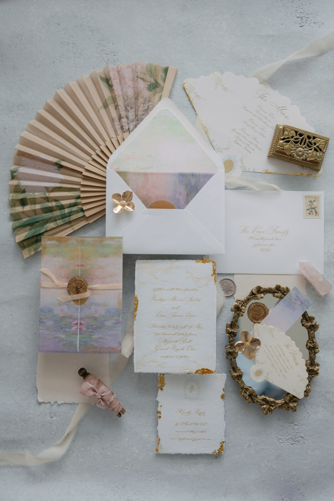 flat lay design